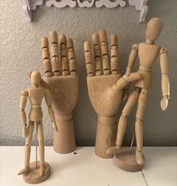 artist manikin (hand, Human Figure Moveable Models)