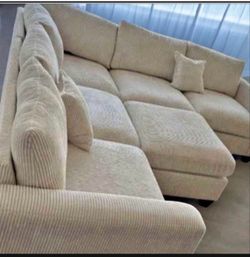 Large comfy sofa sectional