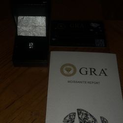 1 Carat Moissanite Ring