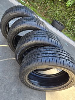 4. PCS OF TIRES.    GOODYEAR EAGLE SPORT RUN FLAT SIZE 245/45/18