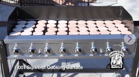52" 8-Burner Party BBQ Grills