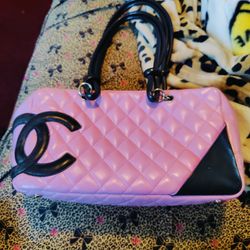 2006 vintage chanel cambon line bowling bag