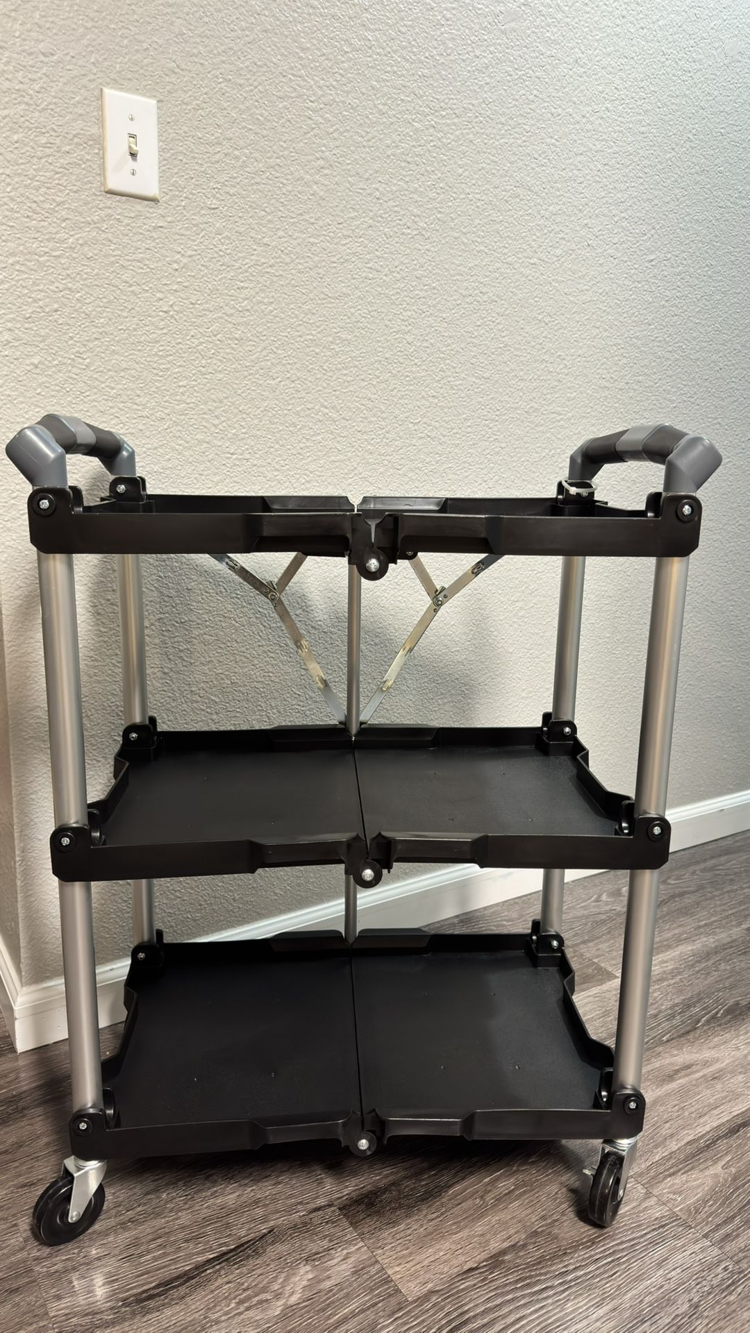 Olympia Tools 85 188 Pack N Roll Folding Collapsible Service Cart