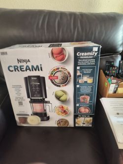 Ninja creami ice  cream sorbet and milk shake maker