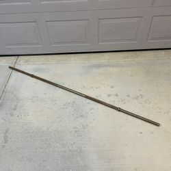 Standard Barbell Weight Bar – Threaded Ends