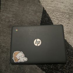 Chrome HP laptop 