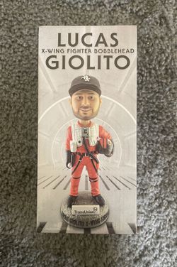 Lucas Giolito Chicago White Sox Star Wars X-Wing Fighter BobbleHead