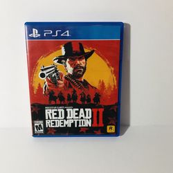 Red Dead Redemption 2 Playstation 4 Game w/ Map