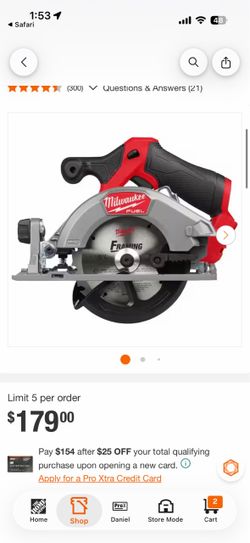 M12 FUEL 12V Lithium-Ion Brushless 5-3/8 in. Cordless Circular Saw (Tool-Only)