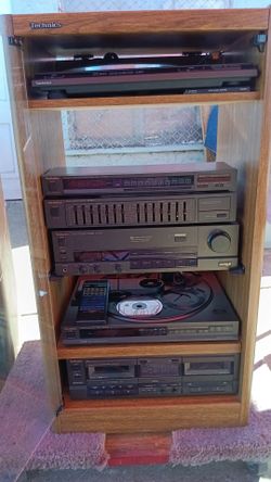 Techinics home theater system.