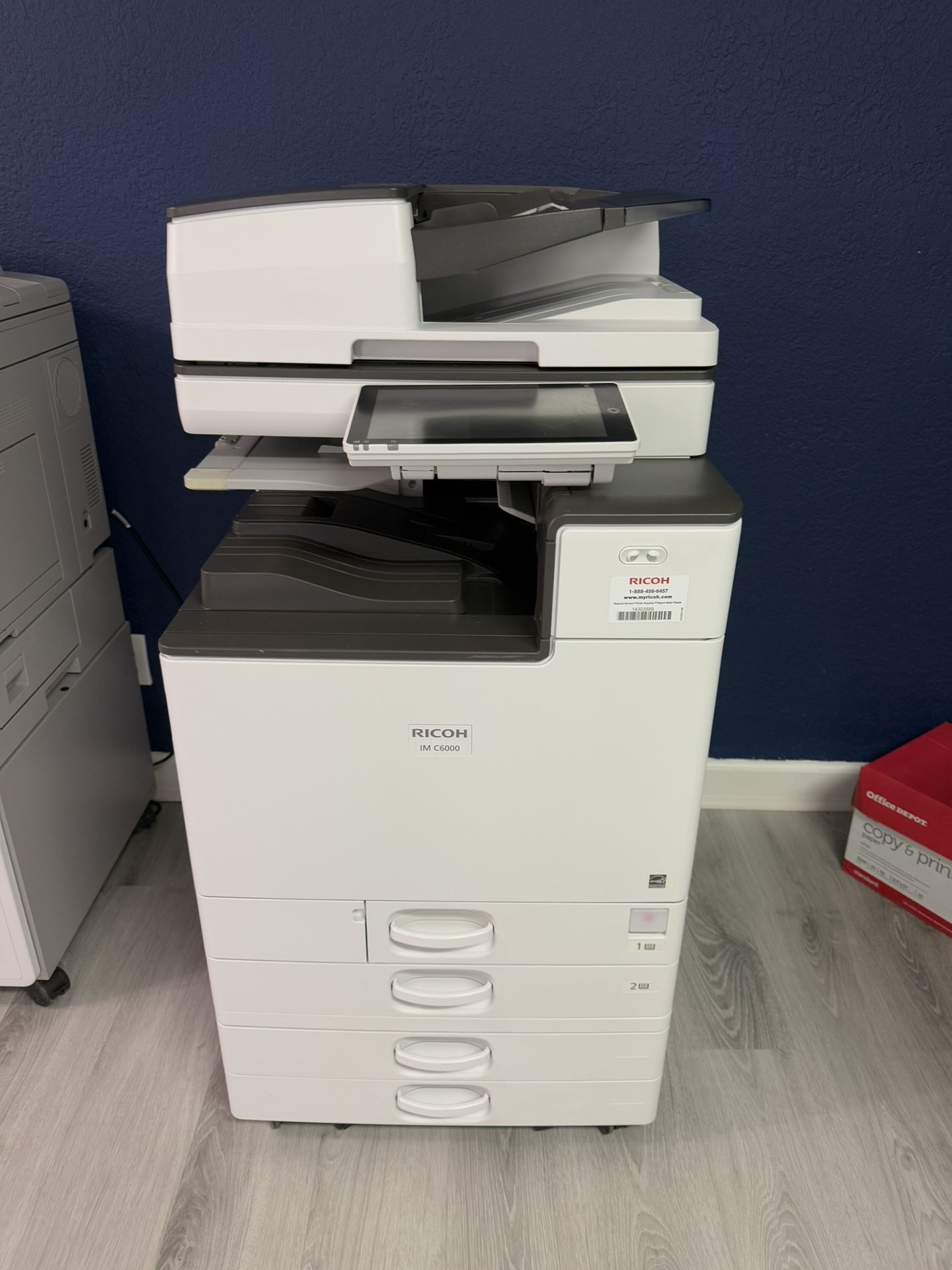 Office Printer Ricoh Im C6000 Color Copier Machine Laser