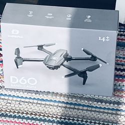 Brand new DEERC D60 Drones with Camera for Adults, Kids, FPV 1080P HD Video, Long Battery Life, Gravity Sensor, Foldable, Hobby RC Quadcopter DEERC D6