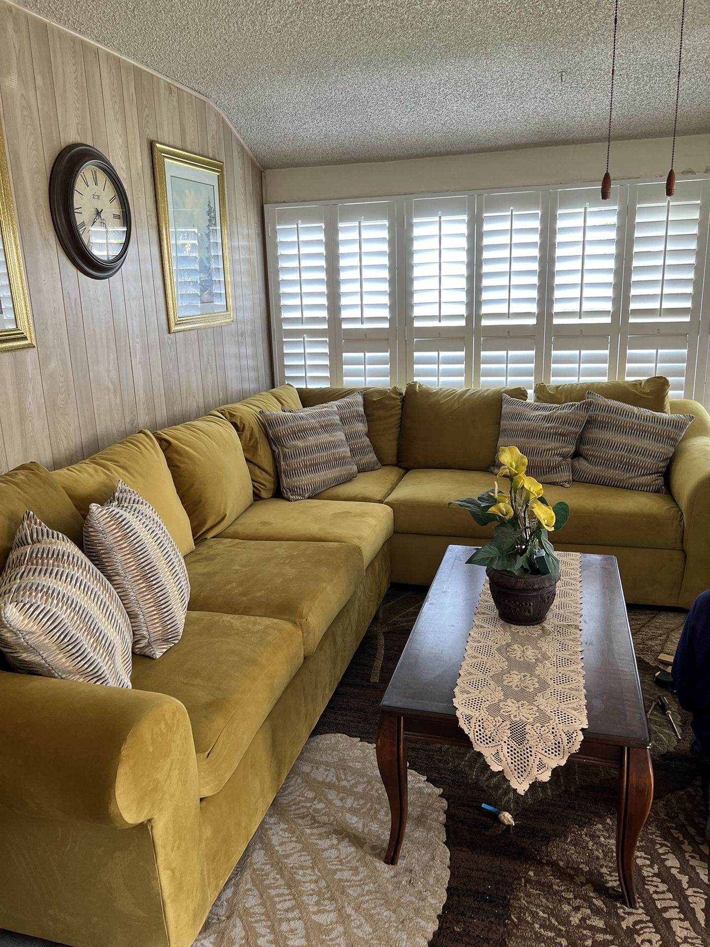 Sectional Practically Brand New!