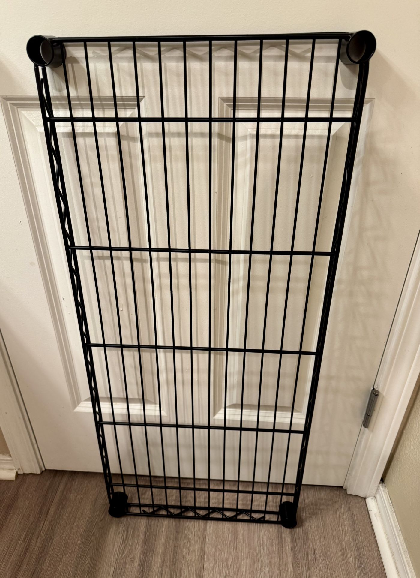 Black Metal Wire Shelve Piece Only ~2x16x35.5”