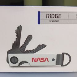 Ridge Keycase and Keys Nasa Logo
