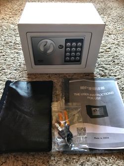 🔥 Brand New Fireproof Digital Safe Box with Fireproof Money Bag 🔥Brand New • Never Used 🔥 Brand New Fireproof Digital Safe Box with Fireproof Money