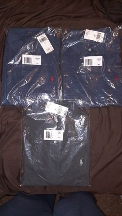 Brand new Ralph Lauren polos