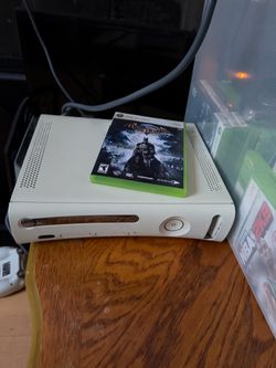 Xbox 360 with 2 cord controllers