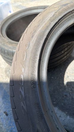 225/5017  2 tires pirelli