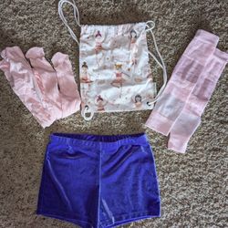 Ballet Bundle 🩰 shorts, tights, leg warmers & bag
