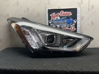 13-16 HYUNDAI SANTA FE PASSENGER HALOGEN OEM HEADLIGHT