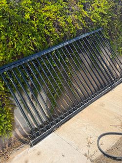 Iron fence