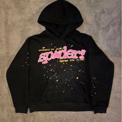 Sp5der Hoodie Black V2 