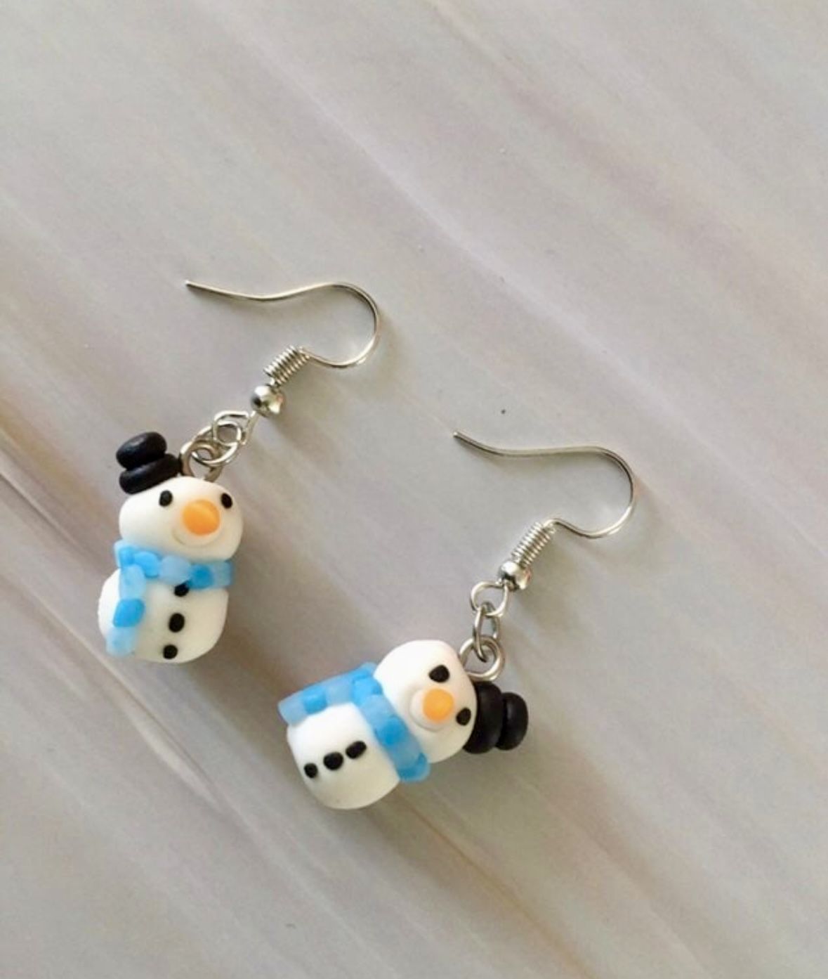 Snowman Earrings