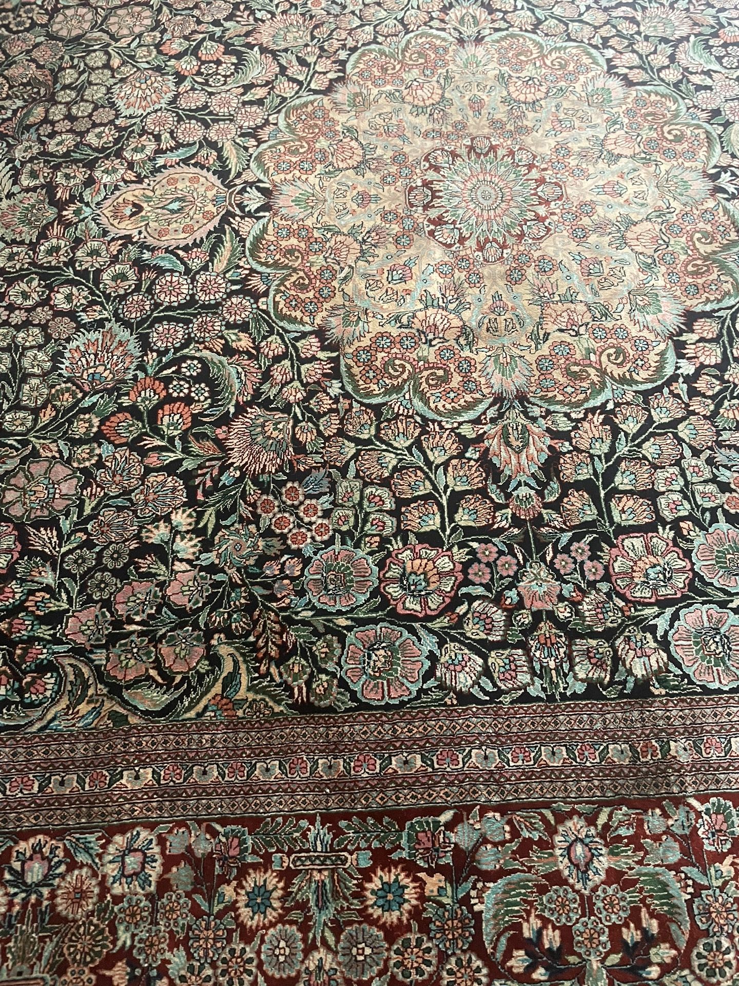Pure Silk Persian Rug