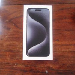 Brand New I Phone 15pro Max TB