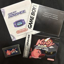 KIRBY, Nightmare In Dream Land- Gameboy Advance 