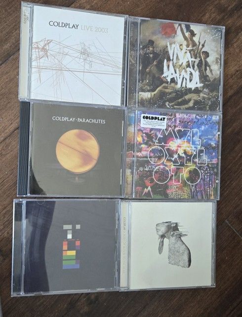 CDs collection Coldplay