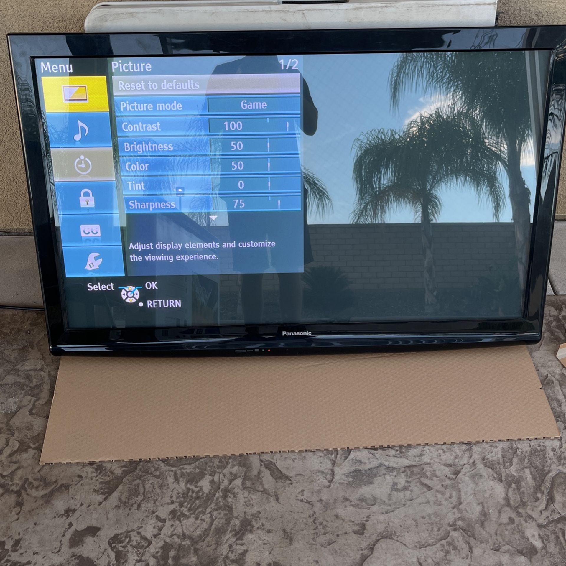 Panasonic Plasma 55 Inch TV