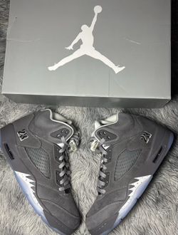 Jordan 5s Wolf Grey - $120 each