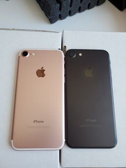 IPHONE 7 128 GB FACTORY UNLOCKED EXCELLENT CONDITION EACH $260