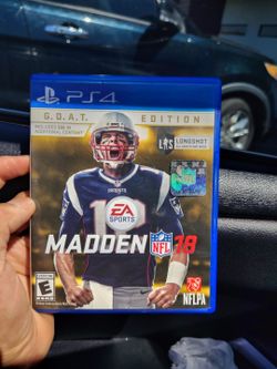 Madden NFL 18 GOAT Edition Sony PlayStation 4 Football Sports Simulation EA