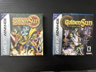 Golden Sun Series Gameboy Advance – Complete in Box with Map