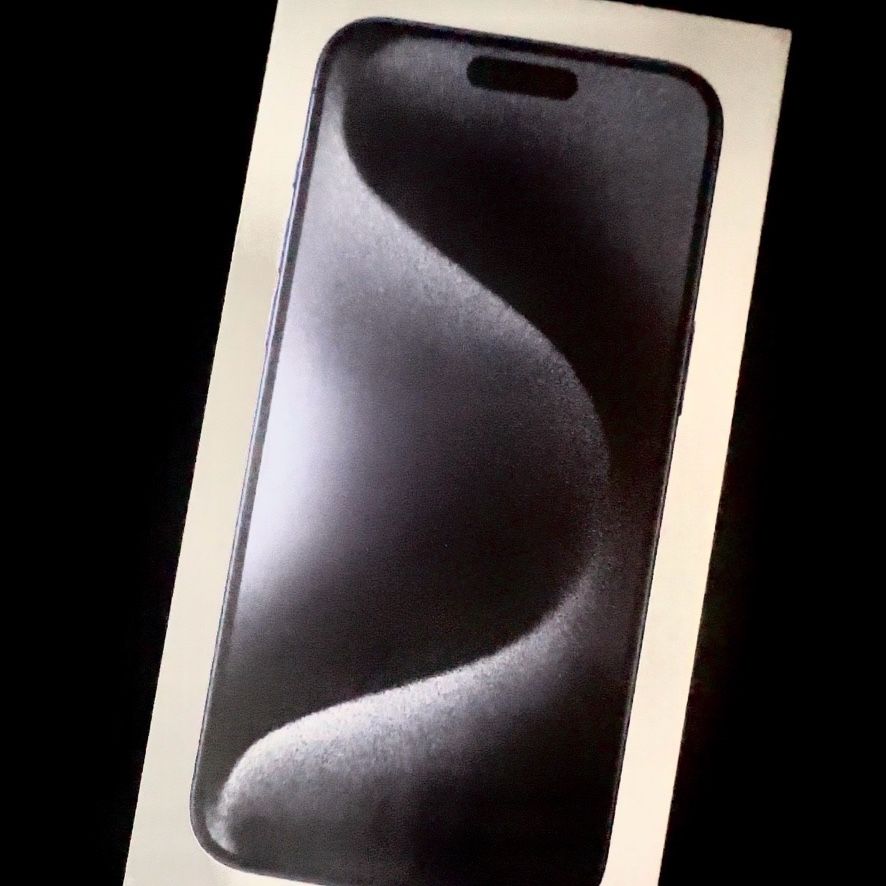 Unlocked iPhone 15 ProMax 1TB Titanium Blue Sealed Brand New In Box