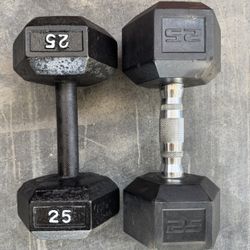 Dumbbells 25 Lbs