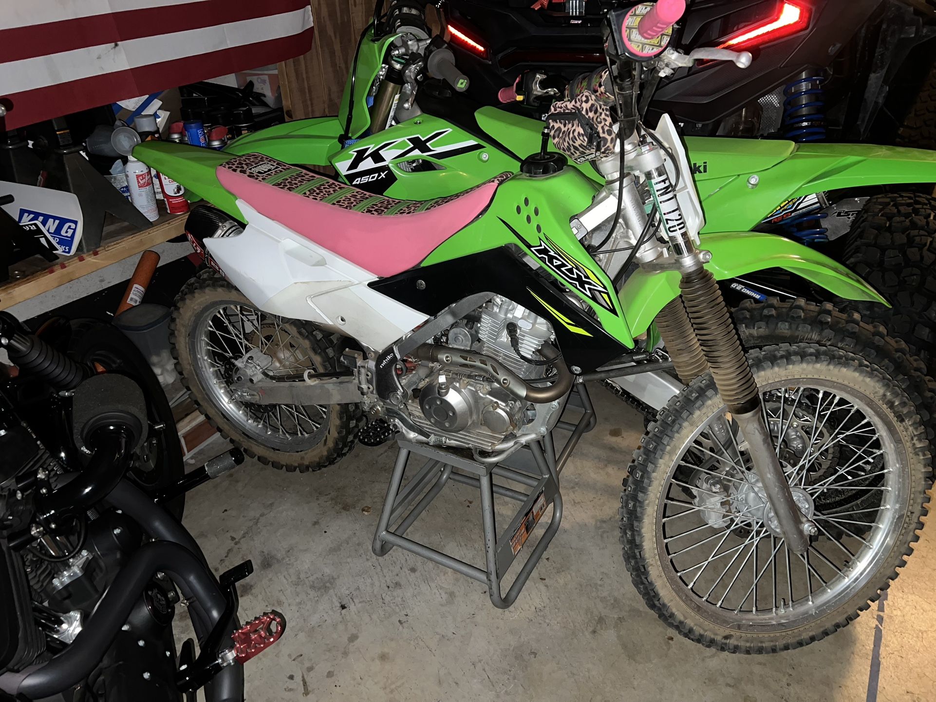 2018 Klx140F Big Wheel