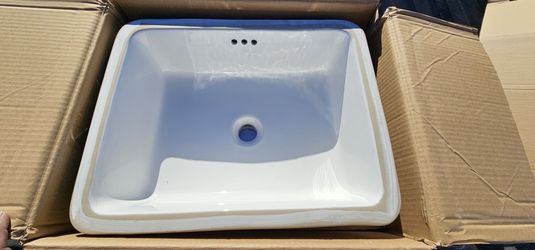 Allen And Roth Undermount Bath Sink.