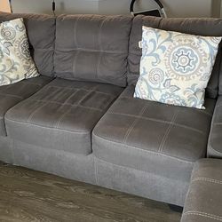 Sectional couch left side chaise