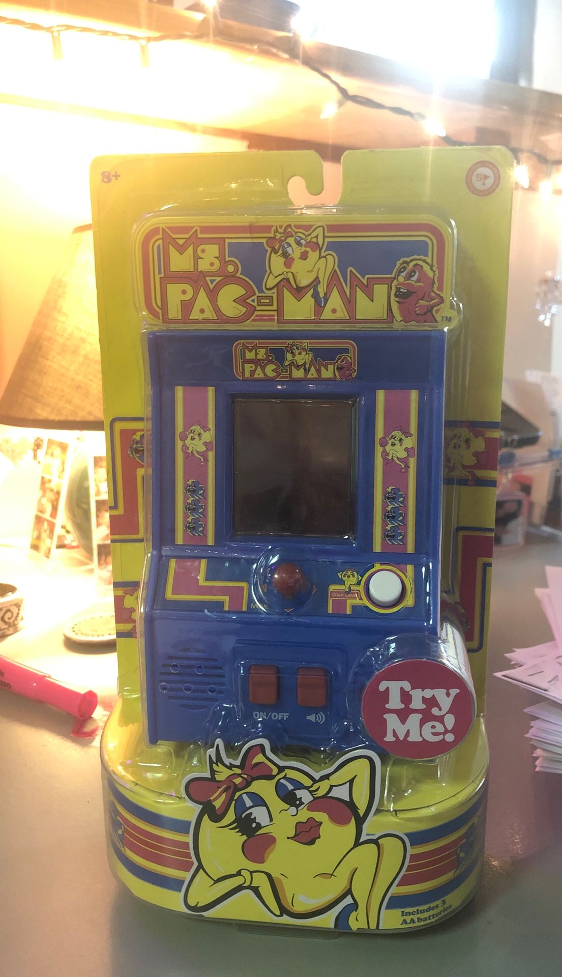 Ms Pac-Man mini arcade game
