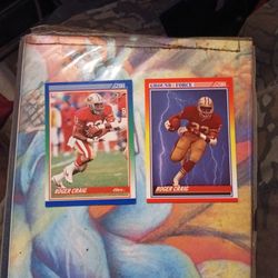 1990 Roger Craig cards 100 , 328