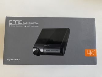 Apeman C770 dual-channel dash camera 4k -Like new