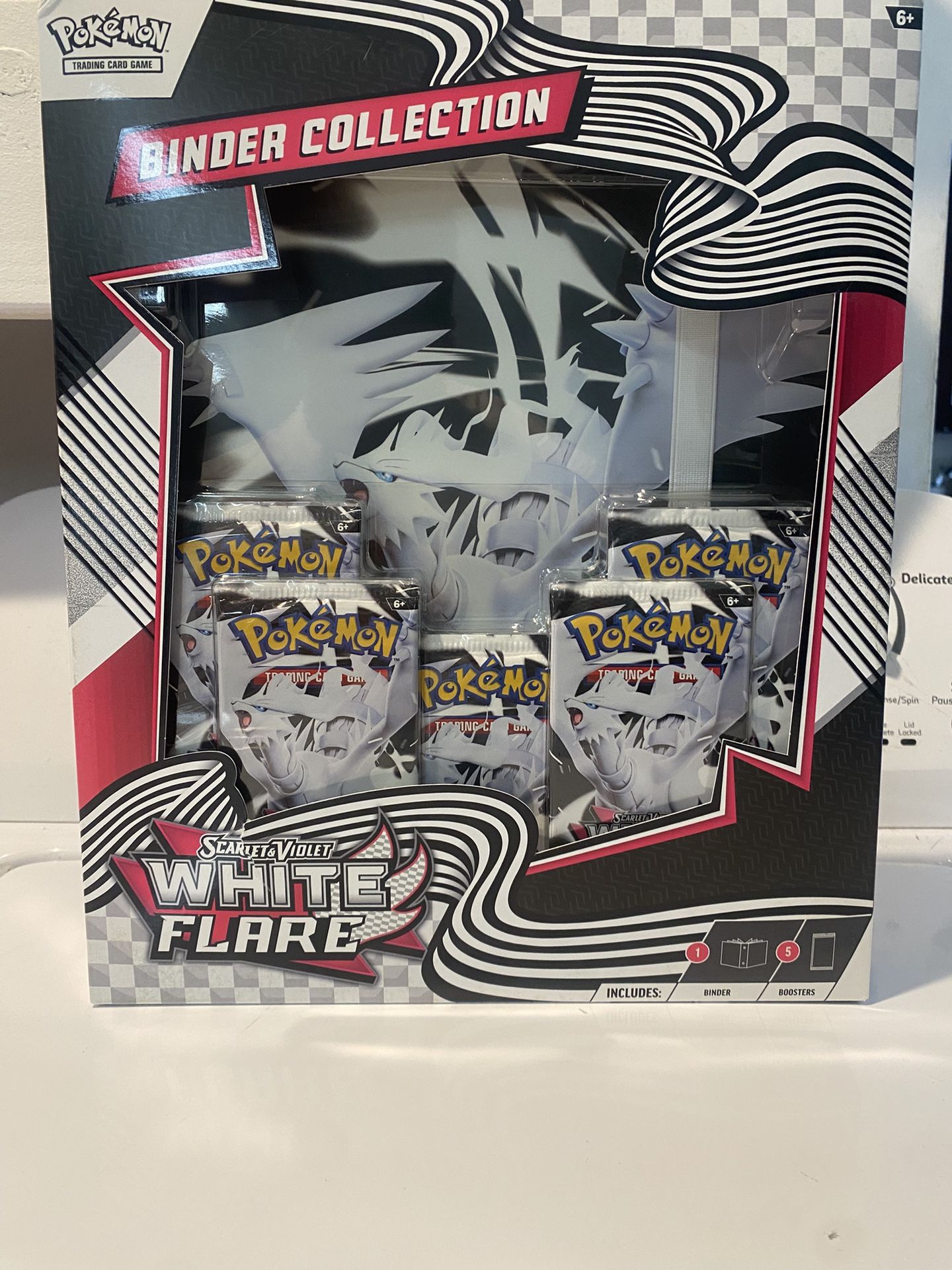 Pokemon White Flare Binder collection