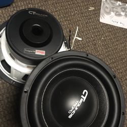 I Have 2 10 Inches CT SOUND TROPO