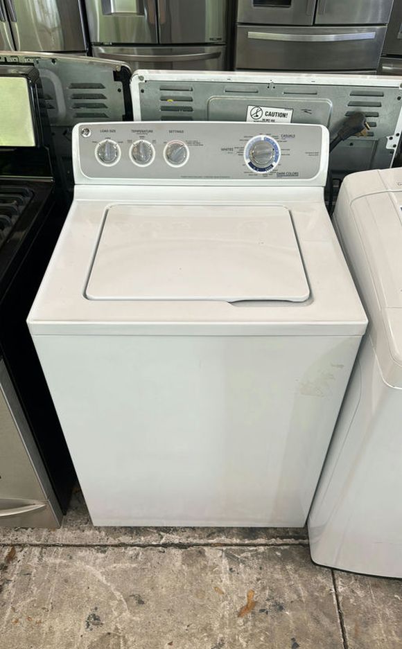 GE Top Load Washer - Energy Efficient, Water Level Adjustment