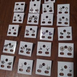 Aretes De plata De 14 Kilates(Silver 14K Earings)