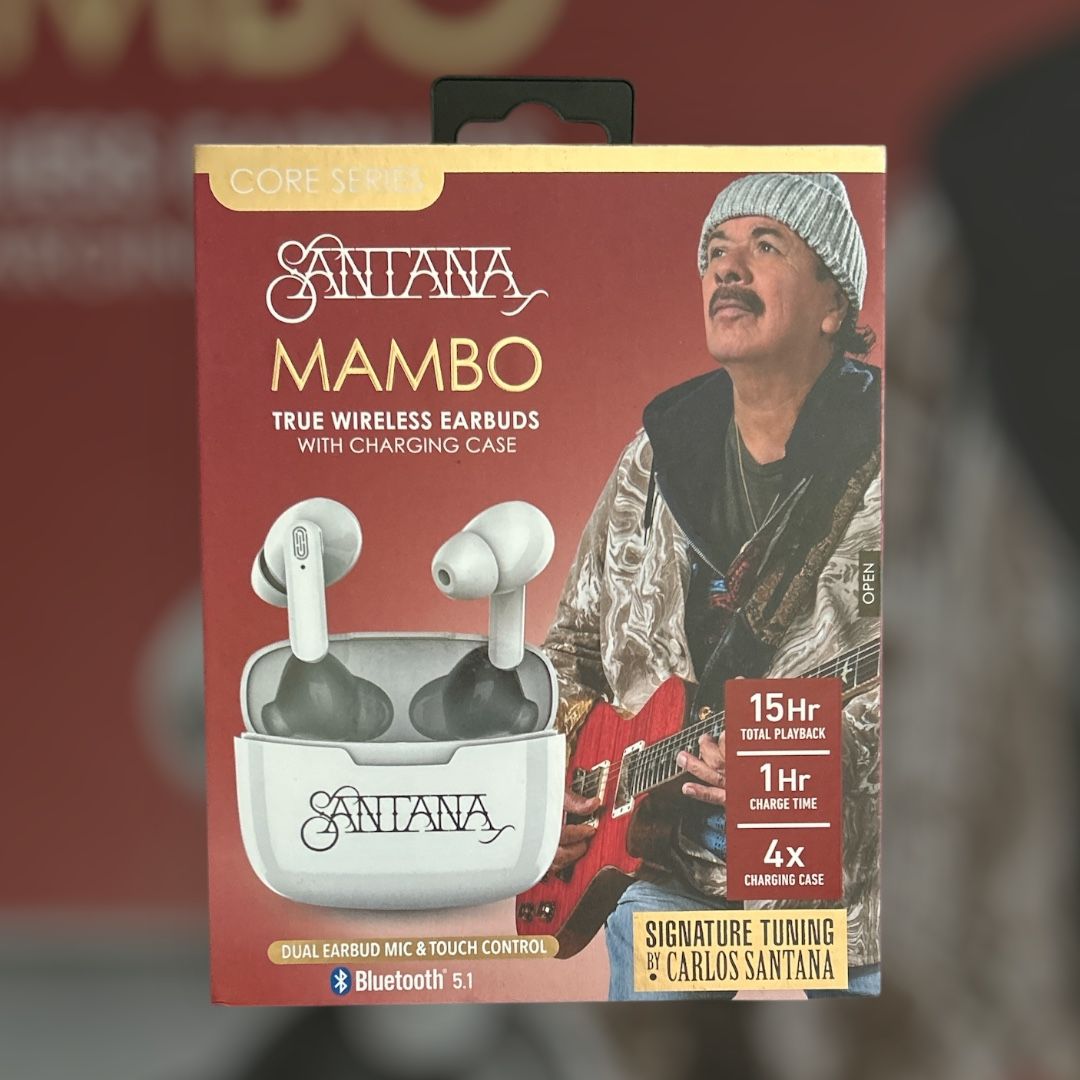 SANTANA MAMBO True Wireless Earbuds with charging case